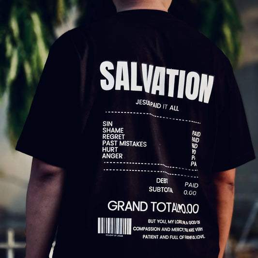 Salvation - Black Shirt (Free Shipping & COD)